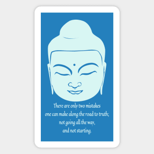 Buddha's Wisdom. Road to Truth Magnet
